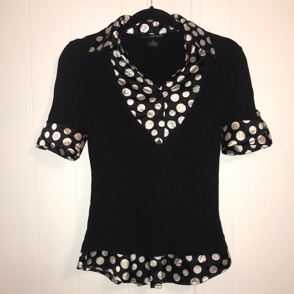 Polka dot top